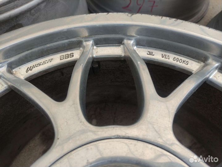 Диски 5 112 R17 BBS RG разноширокие