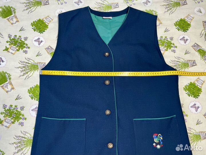 Баварская жилетка с петушком, 52, ог.116