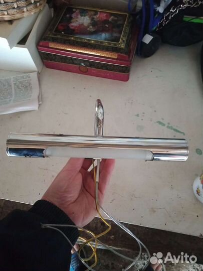 Светильник в ванну на зеркало