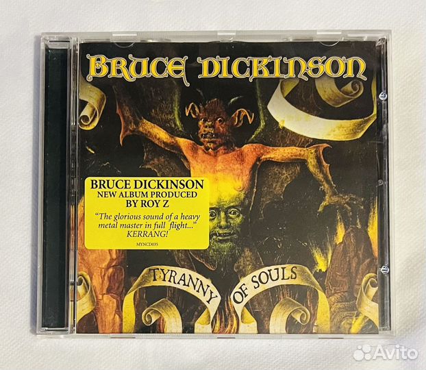 Bruce Dickinson – Tyranny Of Souls (1 CD) Оригинал