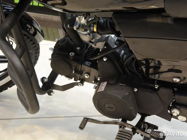 Мопед racer RC50 alpha + цпг 125 см3 чёрный