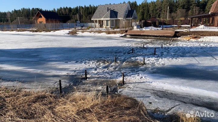 Винтовые сваи с установкой