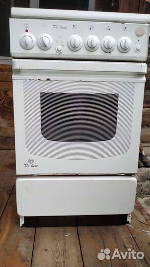 Газовая плита с электрической духовкой