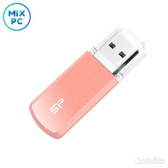 Флеш диск 128GB Silicon Power Helios 202 Pink USB