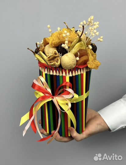 Необычный букет для учителя