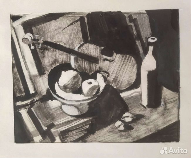 Интерьерная графика картина