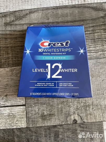 Полоски для отбеливания Crest 3D White Express