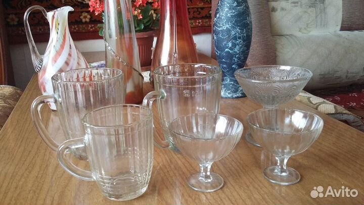 Вазы СССР,креманки винтаж