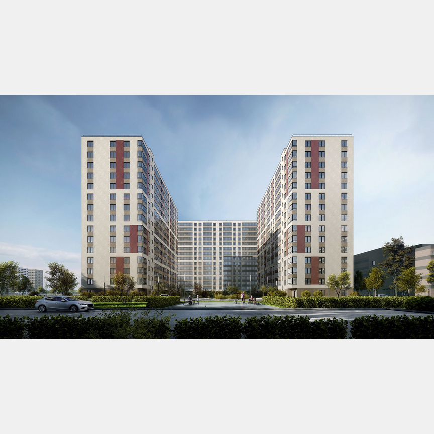 1-к. квартира, 35 м², 7/16 эт.