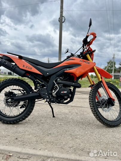 Новый Мотоцикл Minsk x 250 Enduro M1NSK