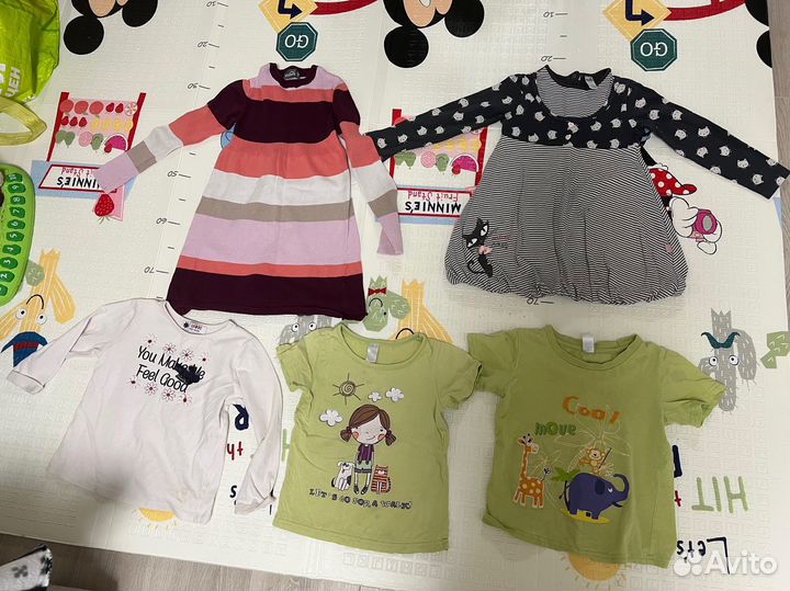 Вещи на девочку 3-4года пакетом