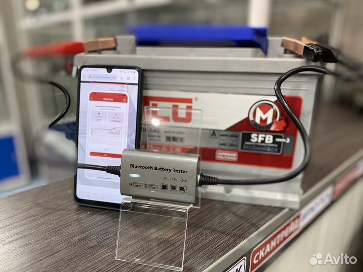 Тестер автомобильных акб BM500 BT