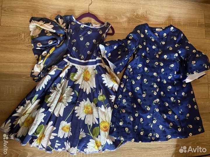 Платье и пальто Monnalisa 8