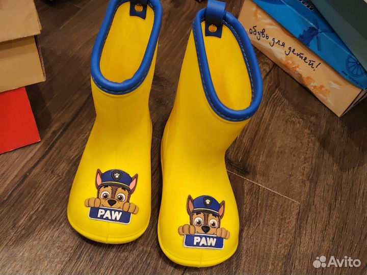 Резиновые сапоги 15 см