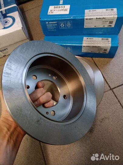 Диск тормозной задний Hyundai sonata YF