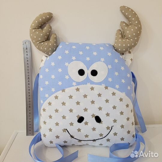 Детская подушка игрушка лосяш бэбитойс новая