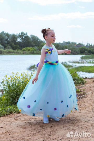 Платье, пышное платье на выпускной, нарядное