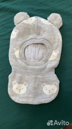 Шапка шлем детская