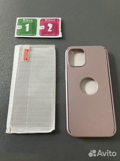 Защитный чехол и стекло для iPhone 12 mini