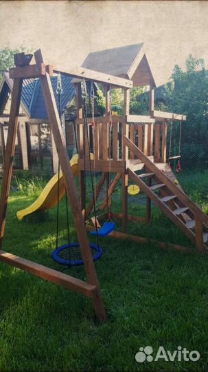 Детская площадка комплекс с горкой