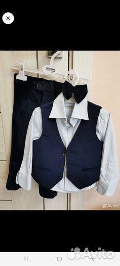 Костюм тройка праздничный на мальчика