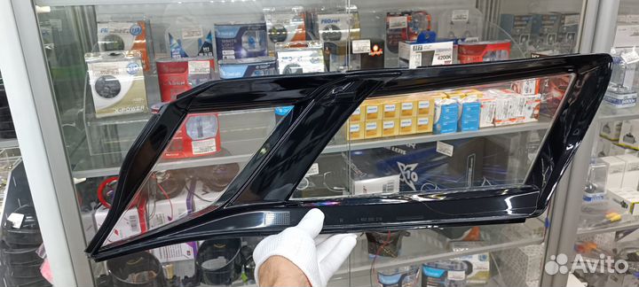 Стекло фары Skoda Octavia A7 2017-2020 Октавия А7