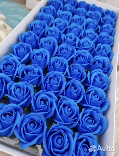Розы из мыла/Мыльные розы 50 шт