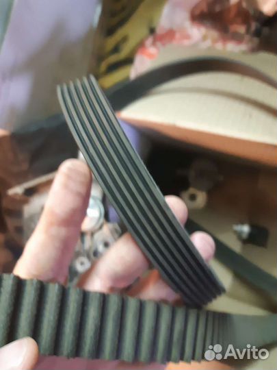 Комплект грм, термостат, помпа к 1.6 к4м megane 2