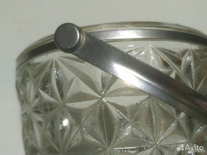 Конфетницы цветное стекло СССР