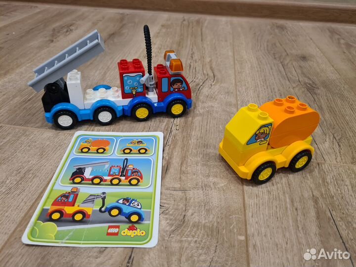 Lego duplo машинки для малышей