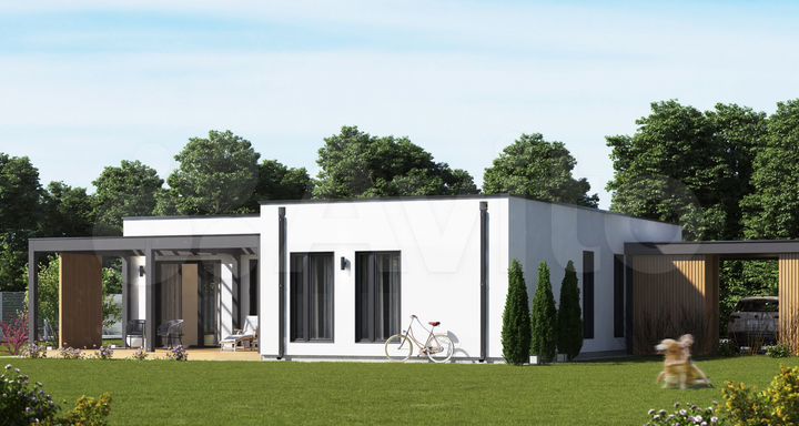 Дом 163 м² на участке 10 сот.