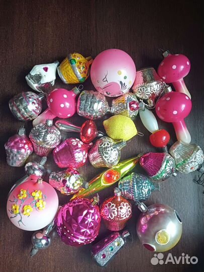 Ёлочные игрушки СССР