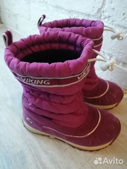 Утепленные детские сапоги Viking
