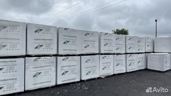 Блок газосиликатный. Пеноблок