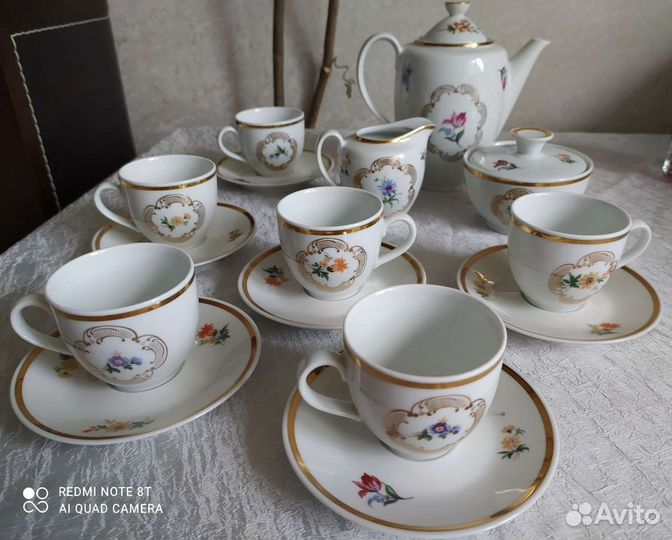 Сервиз Coldiz Кольдиц Германия гдр мейсенский поле