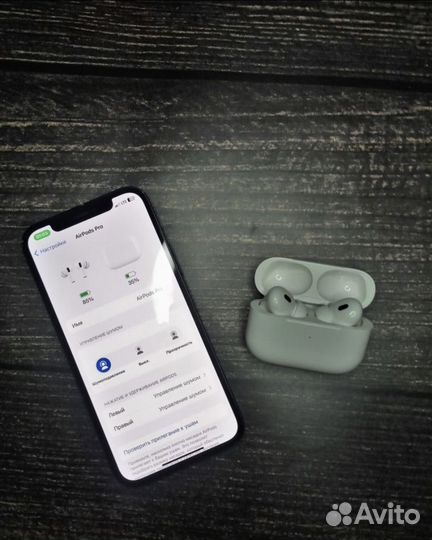 AirPods PRO 2 (гарантия) + чехол