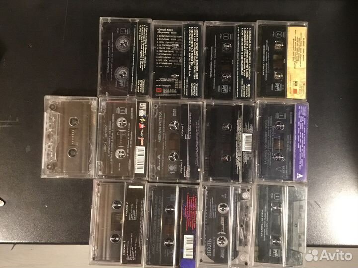 Аудиокассеты русский рок