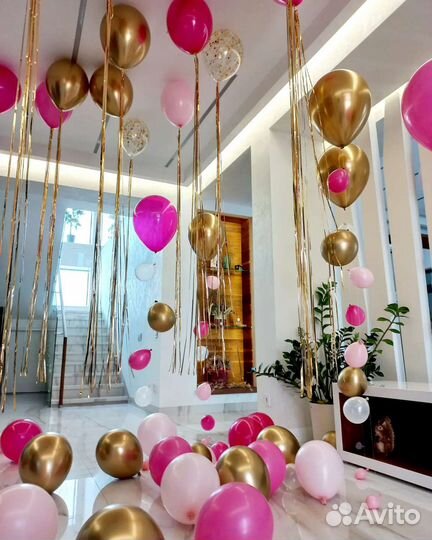 Воздушные шары, фотозоны