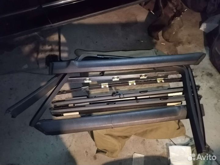 Комплект задних шторок на BMW е34 туринг