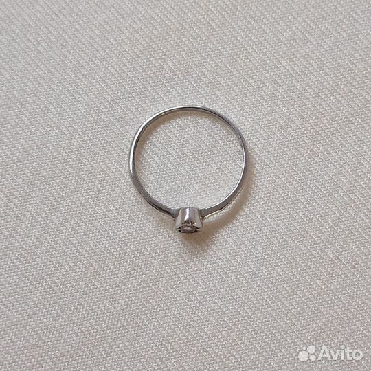 Серебряное кольцо 925 проба с аметистом