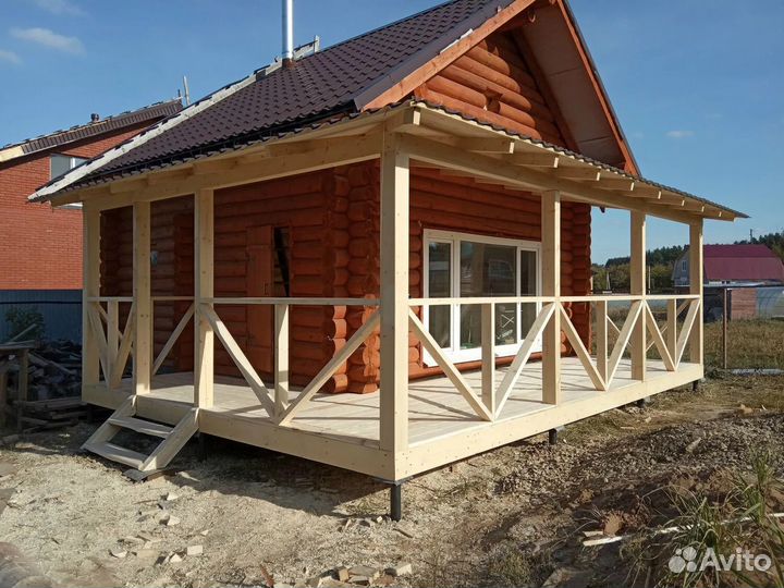 Терраса, веранда под ключ арт9