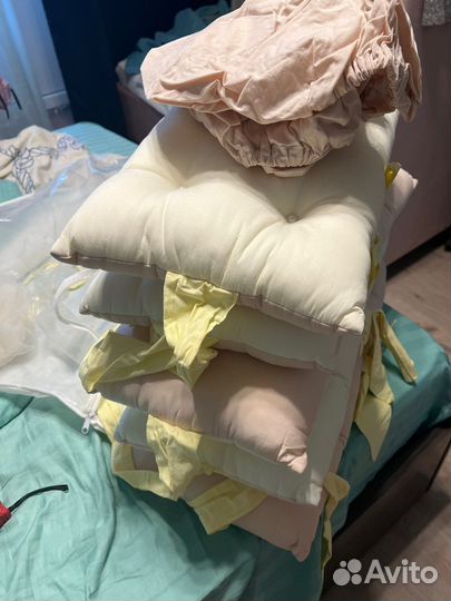 Бортики в кроватку