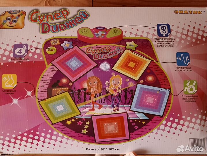 Звуковой коврик Знаток супер диджей