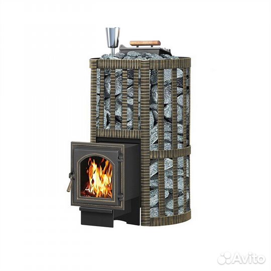 Печь Для Бани везувий Ураган Ковка 22 (270) везуви