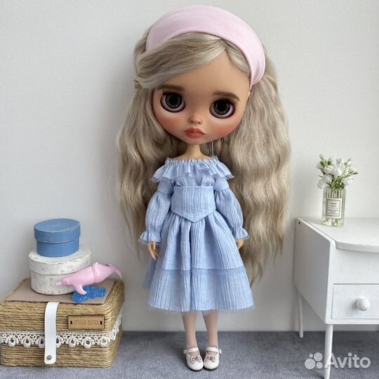 Платье русалочки для кукол Блайз