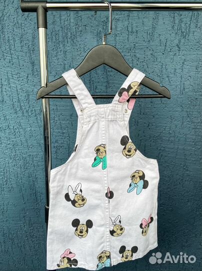 Детская одежда - Сарафан джинсовый Zara