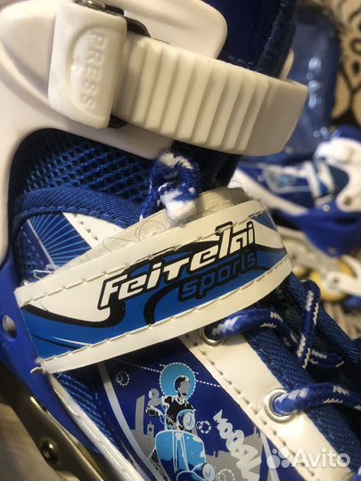 Роликовые коньки детские раздвижные