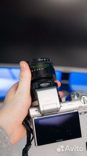 Sony Alpha NEX 5N + Helios 44-2 + 128 гб + сумка