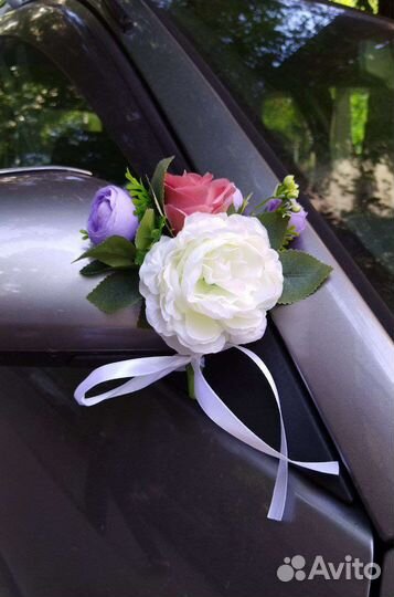 Аренда свадебных украшения на авто