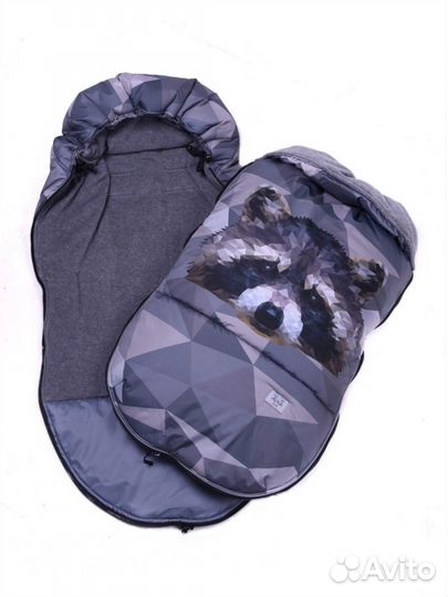 Конверт в коляску + варежки Auka kids